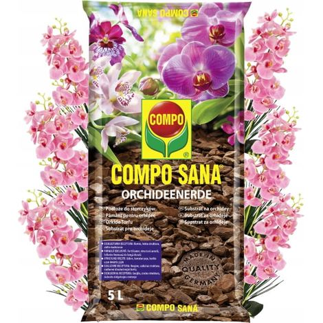 Substrato per orchidee e terriccio per orchidee 5l
