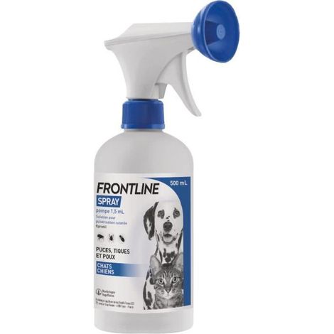FRONTLINE Spray - Antipulci e antizecche per cani e gatti - 250 ml