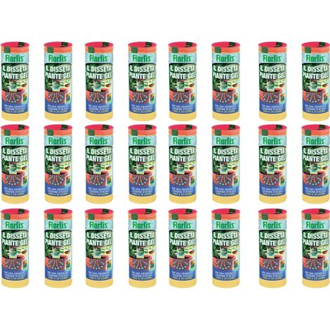OFFERTA 24 DISSETA PIANTE GEL FLORTIS PER IRRIGAZIONE 20 30 GIORNI FIORI VACANZE (1/2)