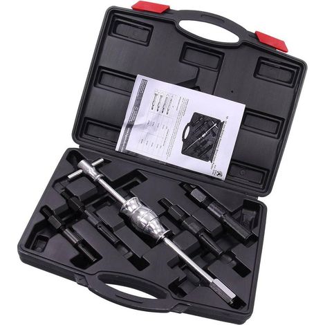 Jeu d Extracteurs de Roulements Intérieurs 5 pcs - Masse à Inertie - Extraction Facile et Précise - D-Work (1/5)
