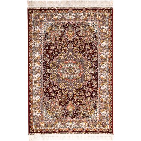 Tapis persan Ahang - 300x100cm, Rectangular - 100% Acrylique - Tissé - Rouge (1/5)