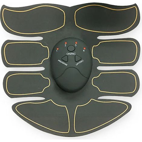Kabelloses EMS-Muskelstimulationsgerät, intelligenter Bauchmuskelstimulator, Schlankheitspflaster zur Gewichtsreduktion und Körpermassage. – AquaForge