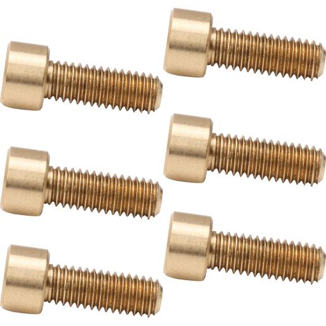 Vis en laiton M6x16mm à tête hexagonale creuse pour assemblage et travaux industriels