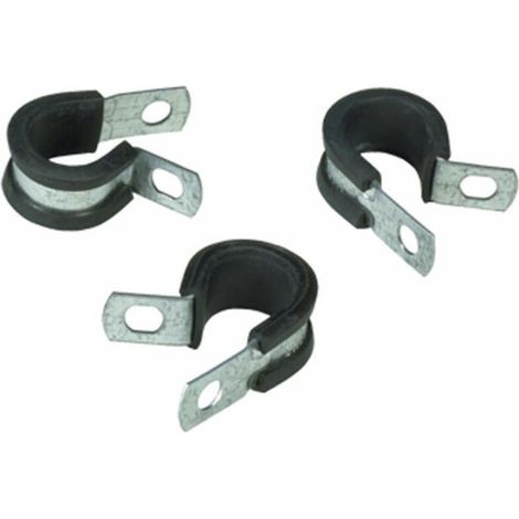 Collier de serrage caoutchouc antivibrant Ø 20 mm (Lot de 20)