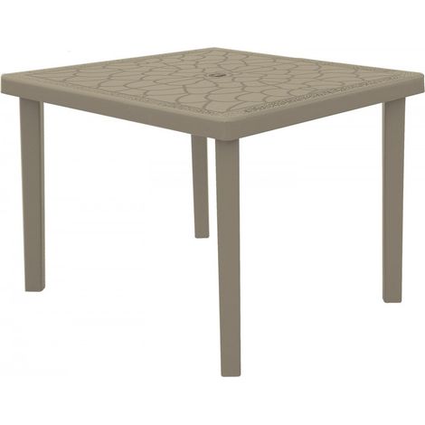 TAVOLO GRUVYER 90X90 - GRANDSOLEIL Colore: Marrone
