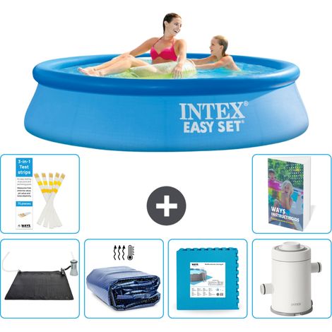 Intex Piscina Easy Set Rotonda - 244x61 cm - 7-pezzi  S166