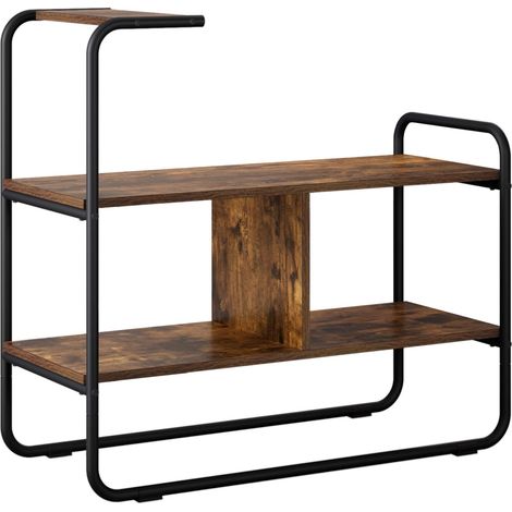 Tavolo consolle Rovere Fumo 80 x 35 x 75 cm vidaXL