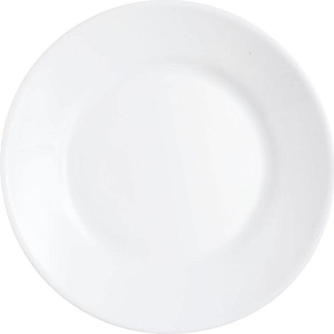 Assiette Plate en Opale Restaurant 19,5 CM (1/3)