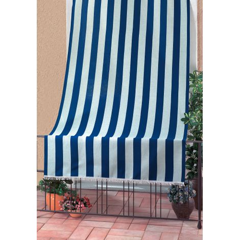 TENDA DA SOLE RIO 140XH250 CM RIGATO BLU