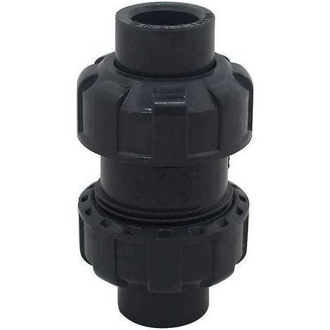 Clapet anti retour a boule 20 25 32 40 50 63mm clapet piscine clapet antiretour anti refoulement pvc vanne soupape anti retour (Diamètre intérieur 50mm) (1/4)