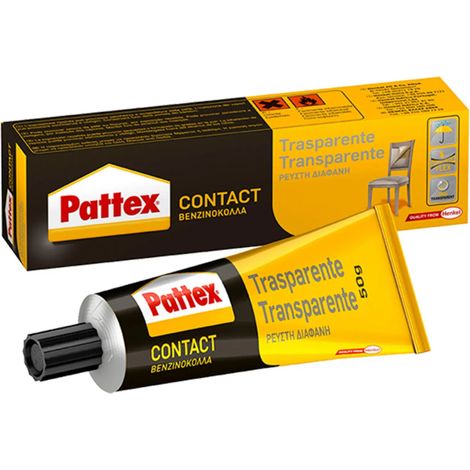 PATTEX Trasparente Mastice Colla Adesivo a Conatto Universale da 50 gr. (1/5)
