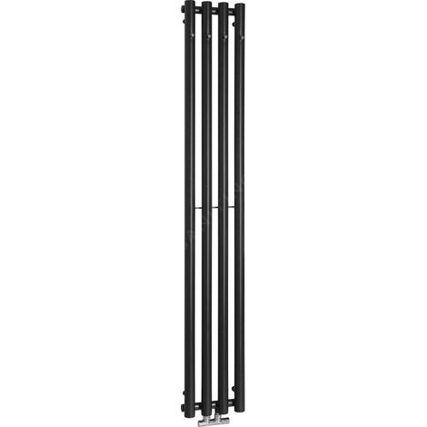 Sapho Chauffage - Corps de chauffe Pilon, 270x1800 mm, noir mat IZ122 (1/5)