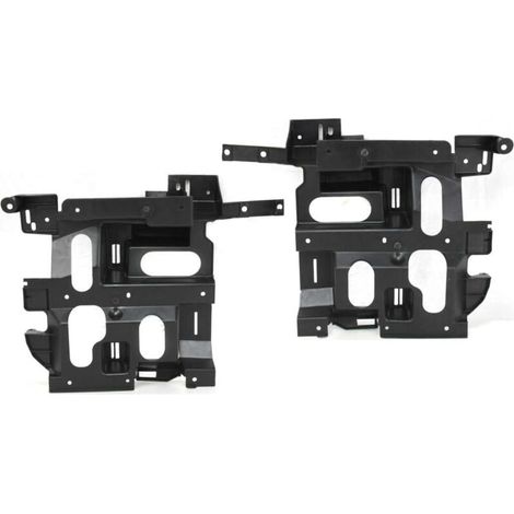 For Chevy Silverado 1500/2500/3500 Headlight Bracket 2003-2006 Driver and Passenger Side Pair GM1221130 + GM1221131 15798921 + 15798922 (1/5)