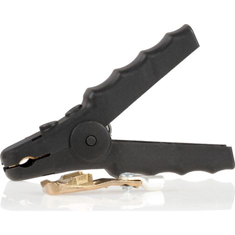 HEYNER® Batteriepolzange 650A 35qmm schwarz Batterie-Polzange Kabelquerschnitt bis zu 35qmm Zange für Überbrückungskabel Krokodilklemmen (1/3)