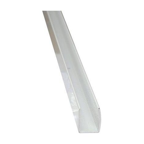 Novellini – Profilé mural de douche Riviera R – Longueur 30cm – Pour paroi de douche – Installation facile – Compatible avec modèles A et R