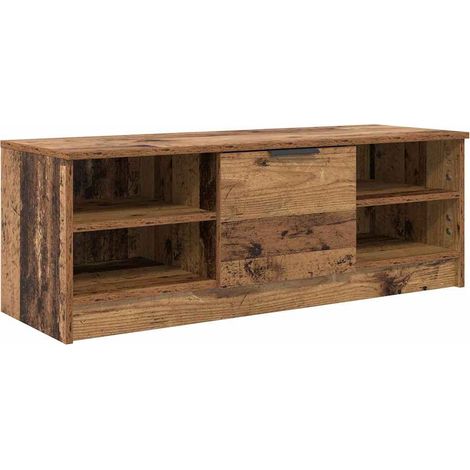 Maison Exclusive - Mobile TV 102 x 35 x 36,5 cm Legno vecchio Legno ingegnerizzato (1/5)