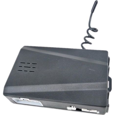 Système d'alarme 12 V pour voiture, système de démarrage sans clé passif avec télécommande à un bouton, verrouillage centralisé automatique par bouton-poussoir (1/5)