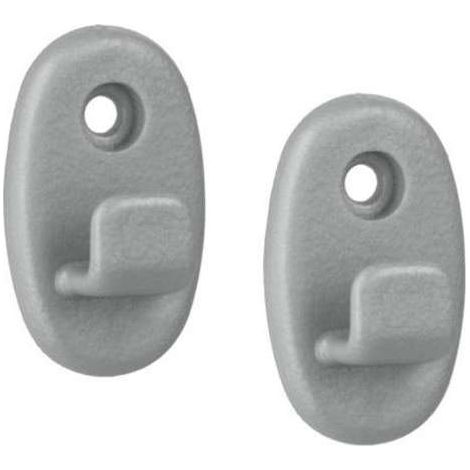 set 2 ganci nylon c/acc.onda