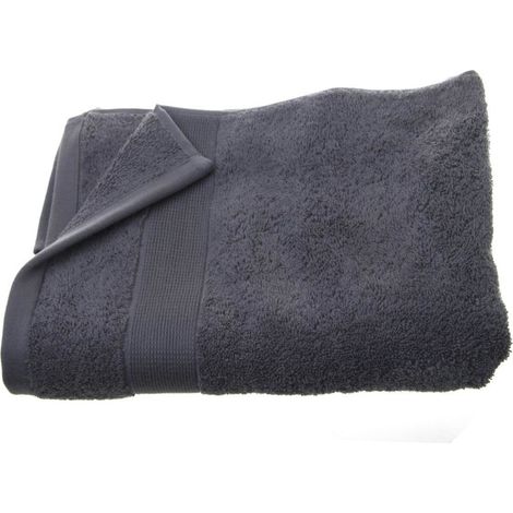 Duschtuch Essentiel - 450 g/m² Baumwolle - anthrazitgrau 70 × 130 cm