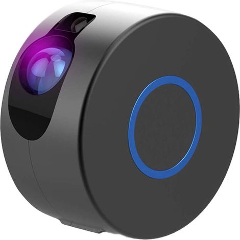 Proyector de cielo estrellado, luz nocturna LED con control remoto, brillo ajustable, velocidad variable, habitación infantil (1/5)