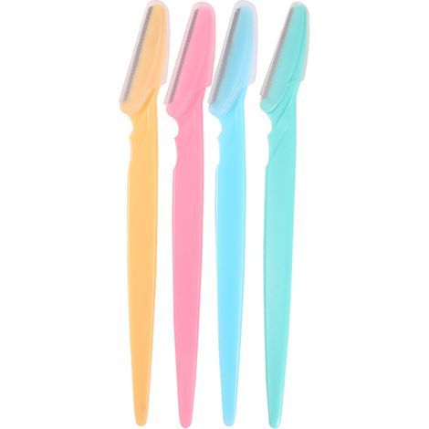 Lot de 6 tondeuses à sourcils - Tondeuse à barbe - Tondeuse à sourcils multicolore