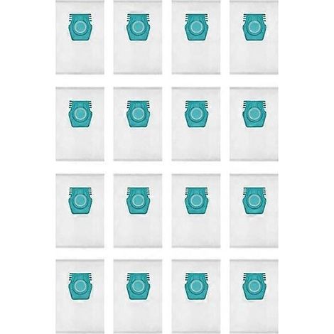 Sacs à poussière pour aspirateurs Miele séries TU Guard L1 / Guard S1 / CO Guard M1 - Pièces de rechange : 16 sacs à poussière