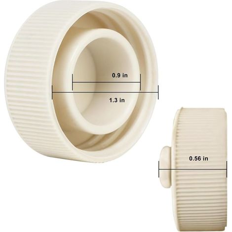 Intex 11044 Pool-Ablaufstopfen (2er-Pack) – Dickes ABS-Material – Schutz vor Schmutz – Einfache Installation (1/5)