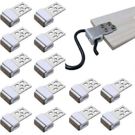 2025 Lot de 30 clips métalliques pour ressorts de canapé, compatibles avec les meubles à 5 trous, pièces de meubles rembourrés, pièces de rechange pour canapés (1/5)