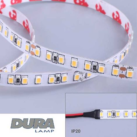 Striscia LED 14W/mt 24V 3000K