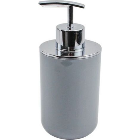 Cleafe - Dispenser Porta Sapone Liquido Grigio Chiaro Per Ricambio Accessori Bagno 69469 - (1/2)