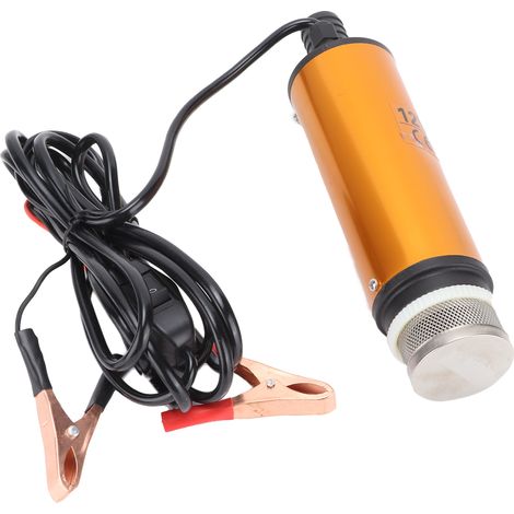 Mini-Tauchpumpe (12 V) für Wasser, Diesel, Kerosin – Fördermenge 30 l/min