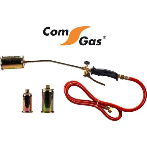 comgas kit soplete a manguera 1.5 m con gatillo+3 boquillas 35-45-60mm co22-0130