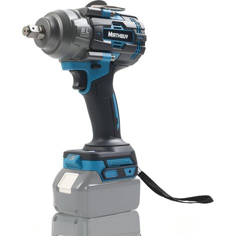 18 V 320 Nm Akku-Schlagschrauber, bürstenloser Akku, Akku-Schrauber, Drehmoment-Schlagschrauber-Ersatz 1/2 Zoll (Akku nicht im Lieferumfang enthalten) (1/5)
