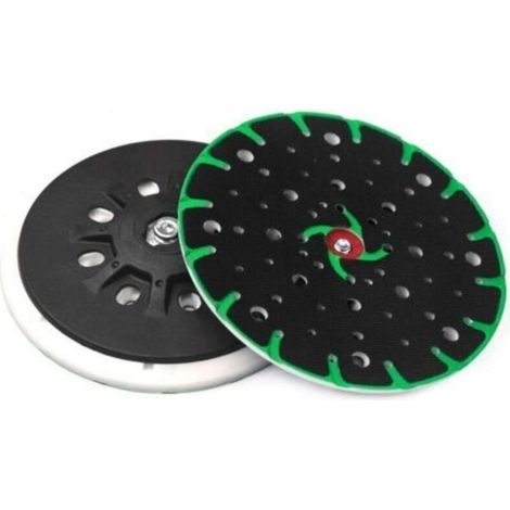 Patin de ponçage 150 mm, filetage de raccordement M8 - 49 trous avec vis avec fonction dépoussiérage, compatible avec ponceuse excentrique Festool Rotex RO, ETS 150, ETS EC 150 (1/5)