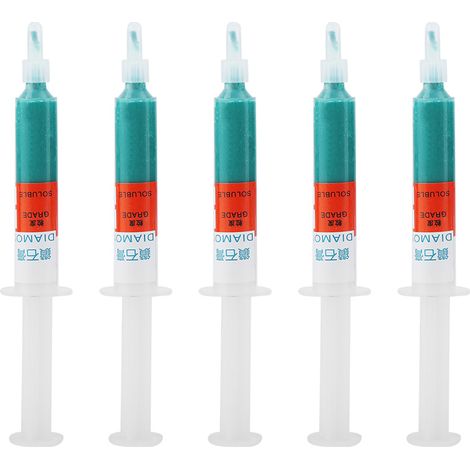 5pc/set Diamond Grinding Polishing Paste Lapping Compound Abrasive Paste Needle Tube W20600