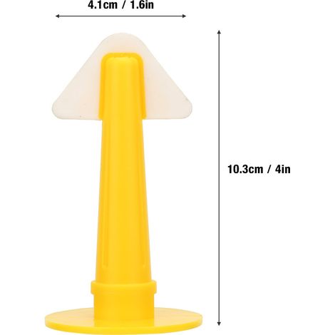 Lot de 3 racloirs applicateurs nettoyants enleveurs lisseurs finisseurs pour mastic joint silicone kit (1/5)