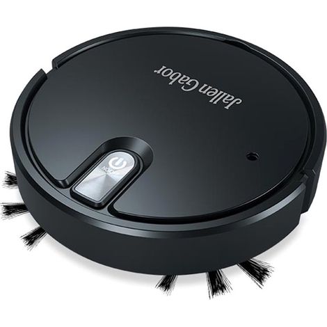 MINKUROW Robot Aspirapolvere Multifunzione 5 In 1, Aspirazione Potente E Intelligente Per Evitare Ostacoli, Pulizia Ultra Fine Per Marmo, Piastrelle In Ceramica, Pavimenti In Legno - Nero (1/5)