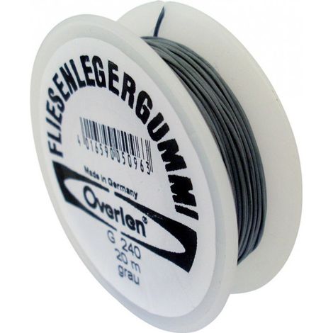 Cable caucho 10m gris Overmann