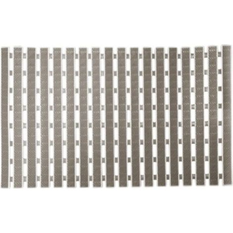 Alfombra baño 38x68cm 850g - Marrón, LAUXA HOME