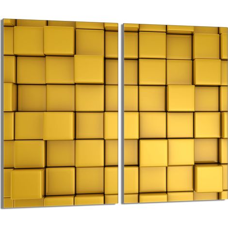 Plaque de protection en verre pour le poêle 2x30x52 Motif (1/5)
