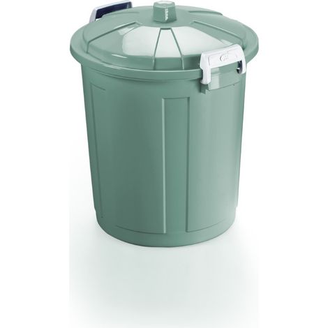 Contenitore con coperchio tommy da 21 litri verde mazzei - mazzei home (1/2)