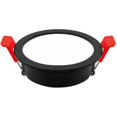 Lumati LED anneau encastrable 7W 3000/4000/6000k Noir
