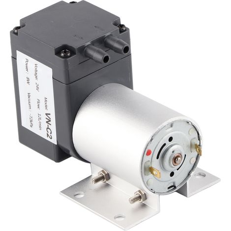 Pompe à vide grande puissance, pompe d'aspiration à pression négative avec support -72 kPa 8 W 12 l/min (DC24 V) (1/5)
