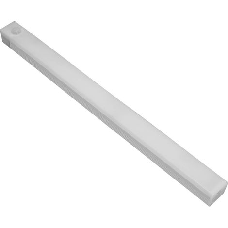 Lampe de placard magnétique à LED avec détecteur de mouvement, lumière chaude intelligente sans fil et rechargeable, 30 cm (11,8 pouces).