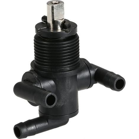 Válvula de cierre de combustible de 3 vías, llave de purga para Polaris 7052161 Sportsman 335, 400 y 500. (1/5)