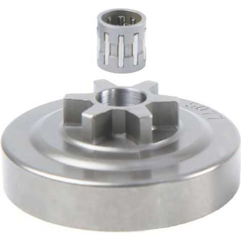 Pignon étoile pour tronçonneuse Echo 3/8"LP 6 dents (1/4)