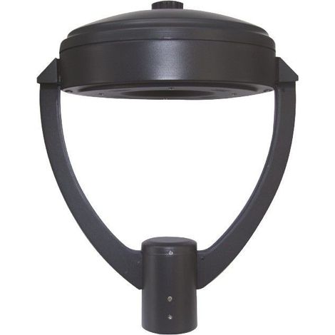 Linterna frontal con LED YS6 Gris Antracita 60W IP65 IK08 4000K Miidex Lighting®