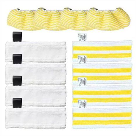 Chiffon de Vadrouille à Vapeur en Microfibre pour Accessoires D'Aspirateur à Main pour Karcher EasyFix SC2 SC3 SC4 SC5 (1/4)