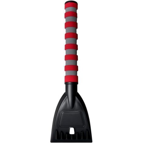 Pelle à neige pour voiture - Pelle utilitaire antigel et anti-fissuration, brosse à neige durable, brosse de balayage des vitres, grattoir à givre, outil de déneigement pour voitures et motoneiges (1/5)