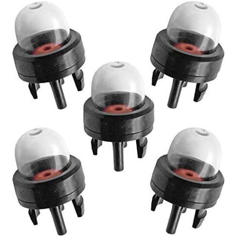 Ampoules d'amorce d'essence de 5 pièces, ampoules de carburant de pompe, ampoules d'huile de carburateur pour Stihl/Weed Eater/McCulloch/Ryobi Echo (1/5)
